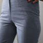 Pantaloni medicali damă eleganți cu fermoar
