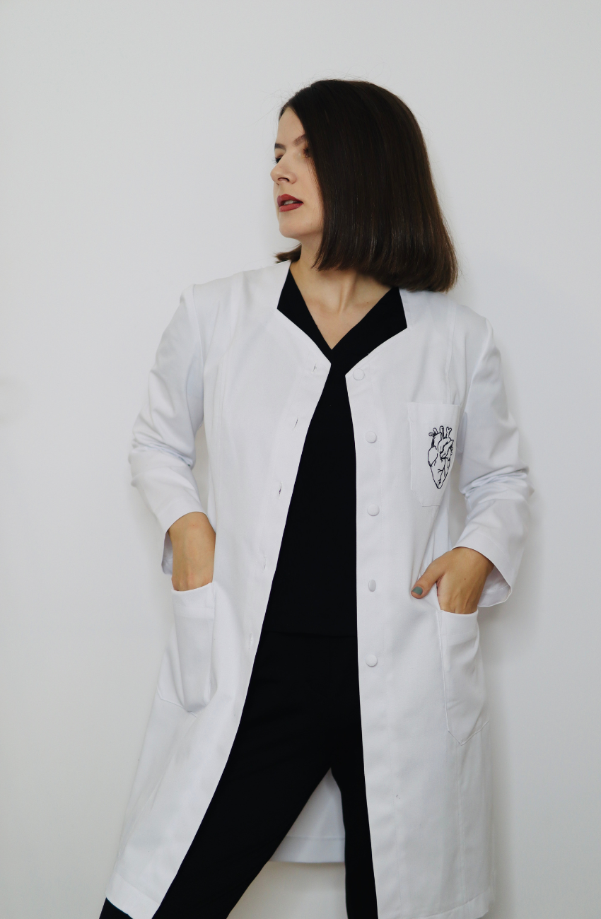 Halat medical Simple - DR. BLA SCRUBS