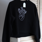 Sweatshirt bumbac broderie